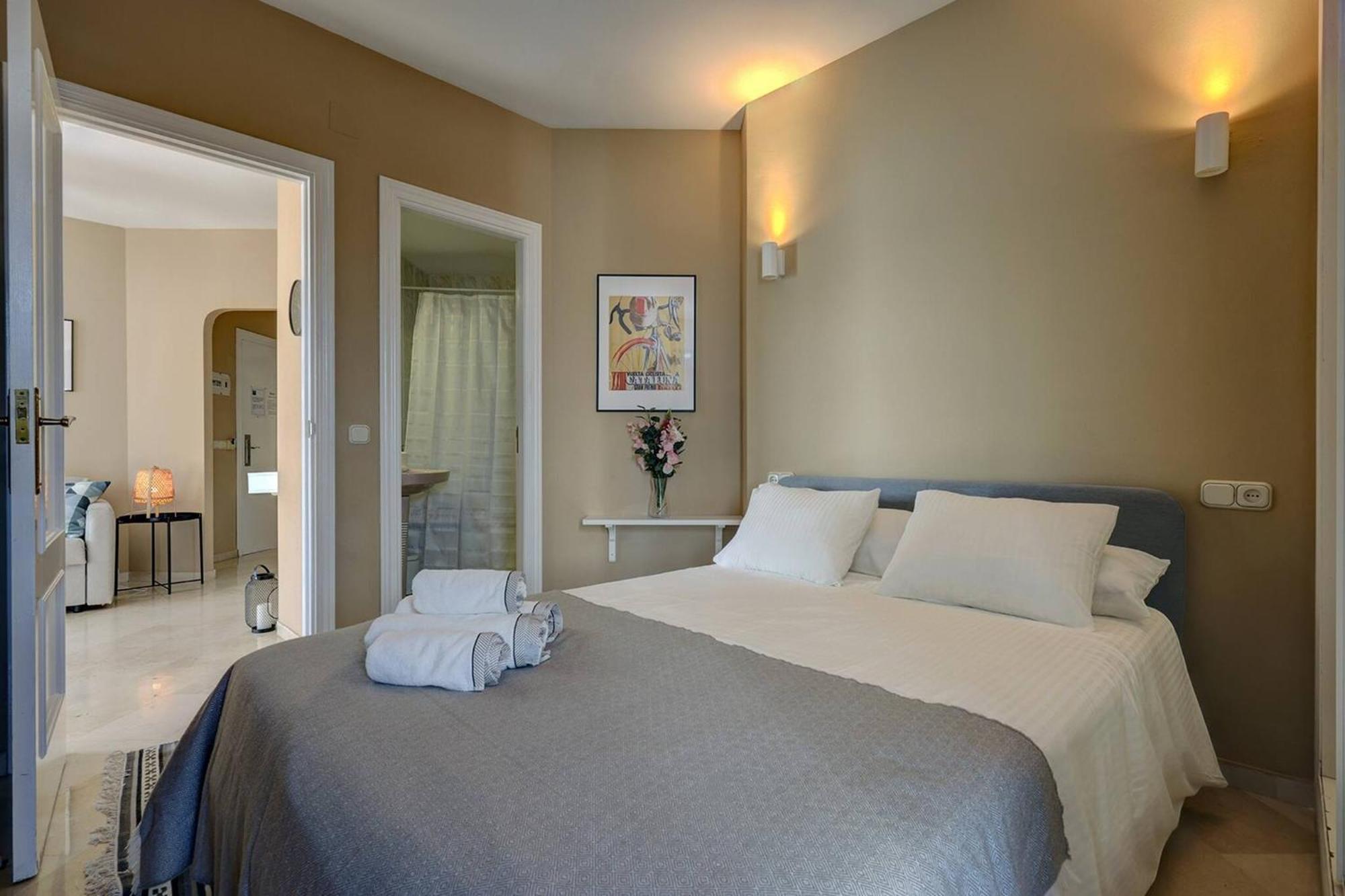053 - Two Bed Mijas Golf Apartment In Popular Matchroom Golf Club ฟูเอนฮิโรลา ภายนอก รูปภาพ